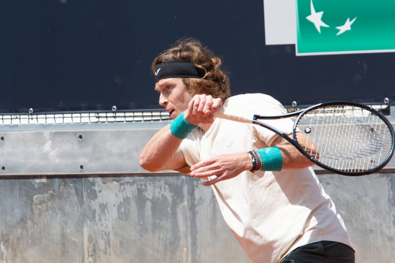 Andrey Rublev in Rome 2024