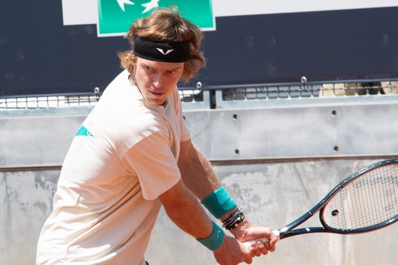 Andrey Rublev in Rome 2024