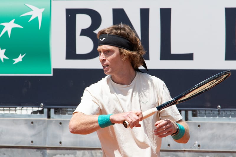Andrey Rublev in Rome 2024