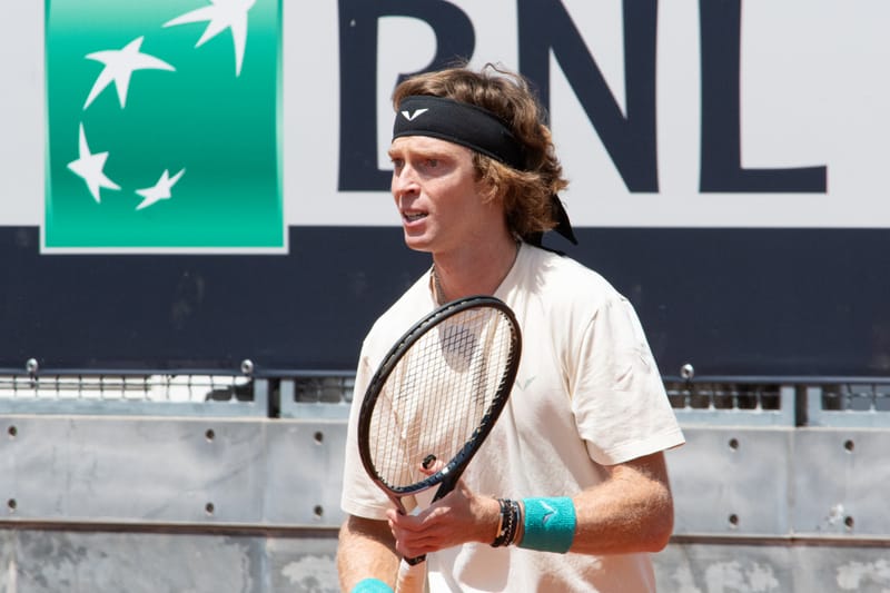 Andrey Rublev in Rome 2024