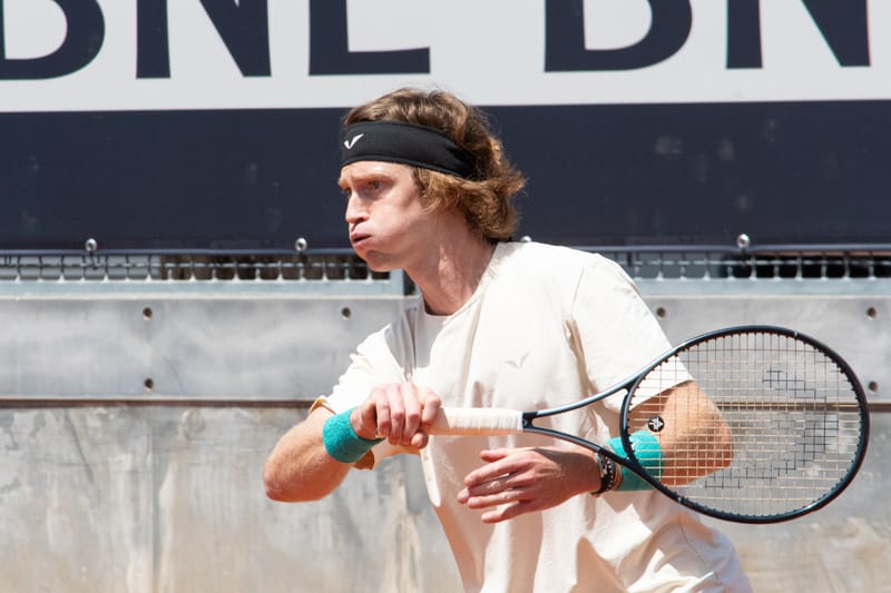 Andrey Rublev in Rome 2024