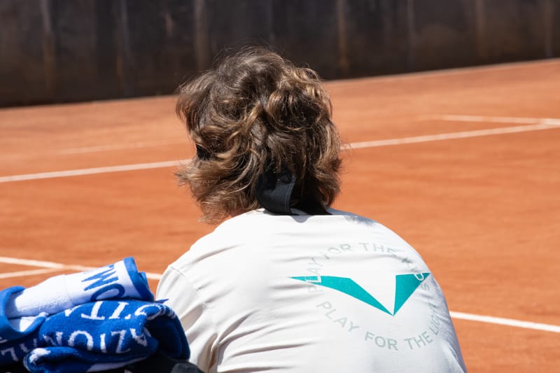 Andrey Rublev in Rome 2024