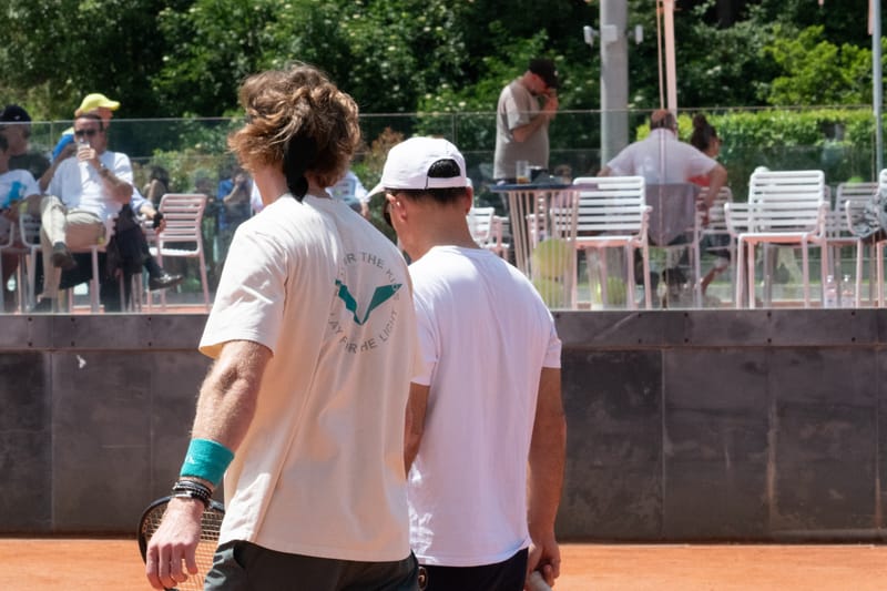 Andrey Rublev in Rome 2024
