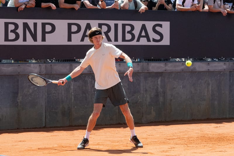 Andrey Rublev in Rome 2024
