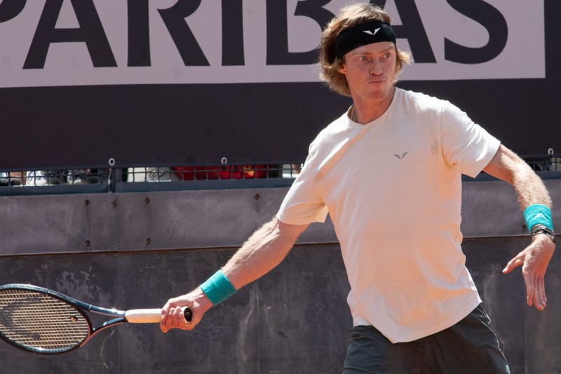 Andrey Rublev in Rome 2024