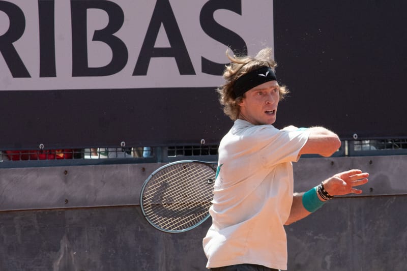 Andrey Rublev in Rome 2024