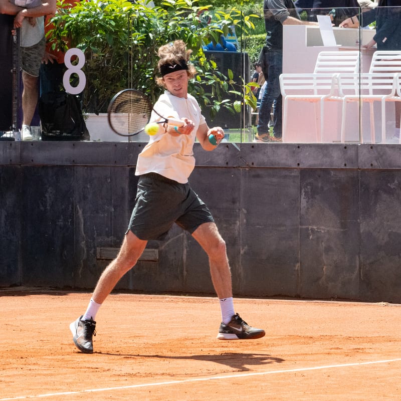 Andrey Rublev in Rome 2024