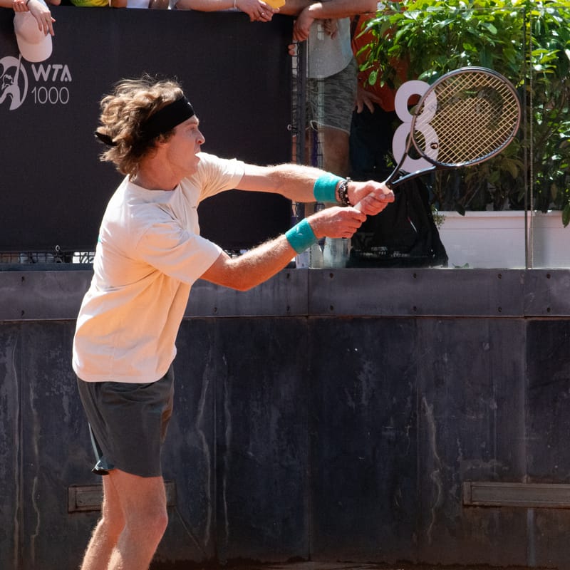 Andrey Rublev in Rome 2024
