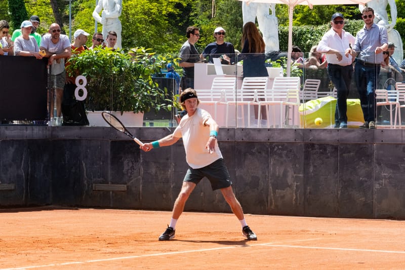 Andrey Rublev in Rome 2024