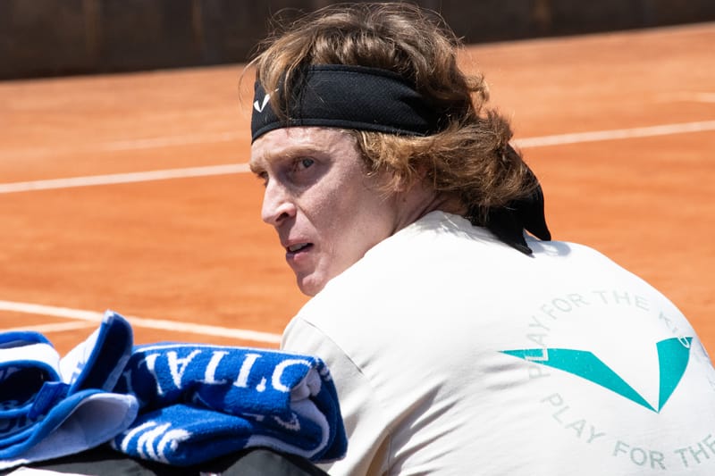 Andrey Rublev in Rome 2024