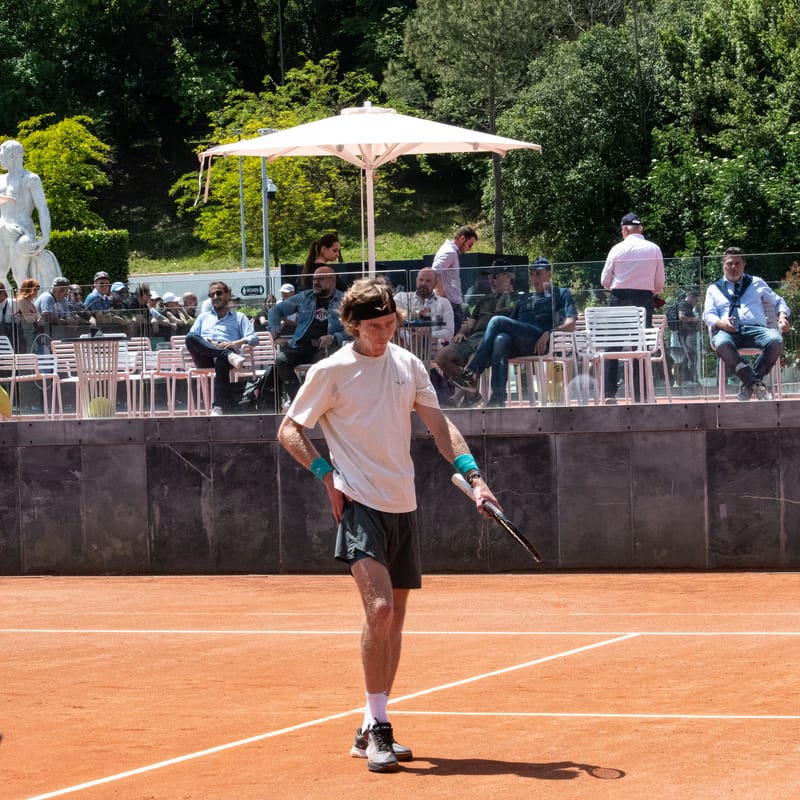 Andrey Rublev in Rome 2024
