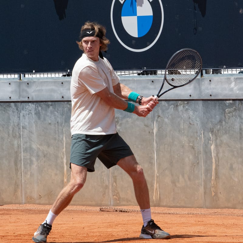 Andrey Rublev in Rome 2024