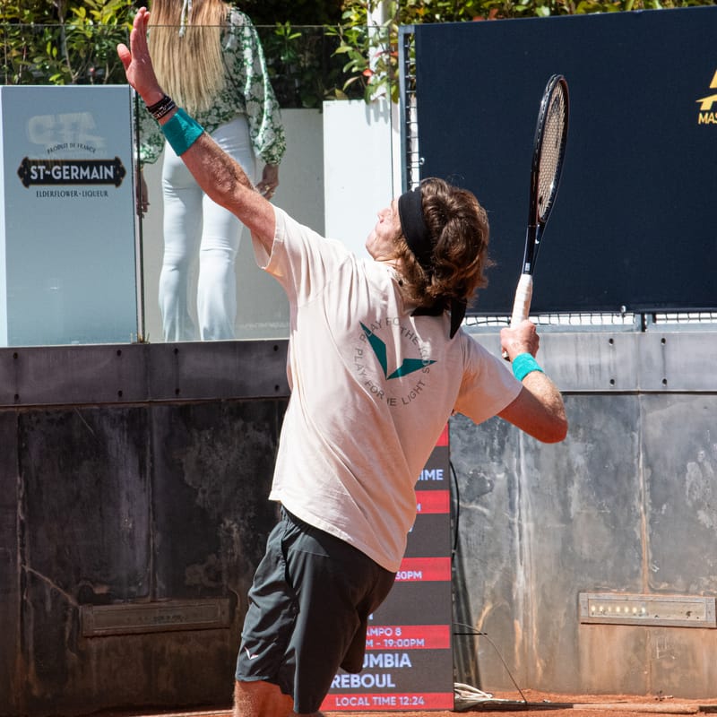 Andrey Rublev in Rome 2024