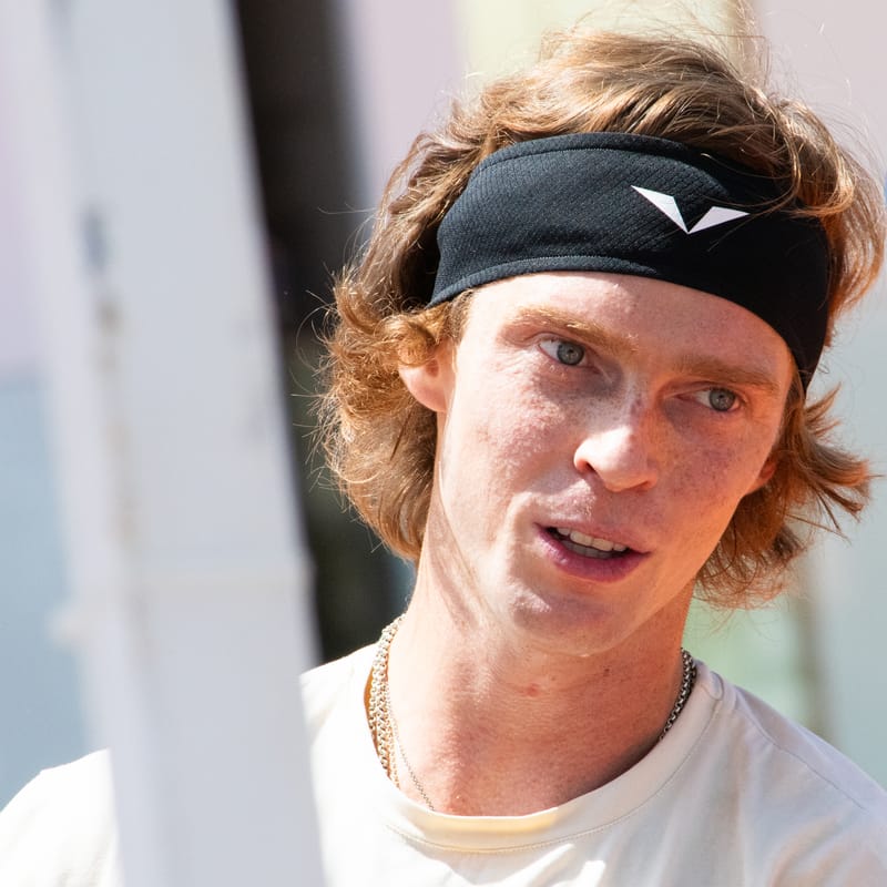 Andrey Rublev in Rome 2024