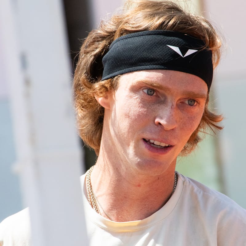 Andrey Rublev in Rome 2024