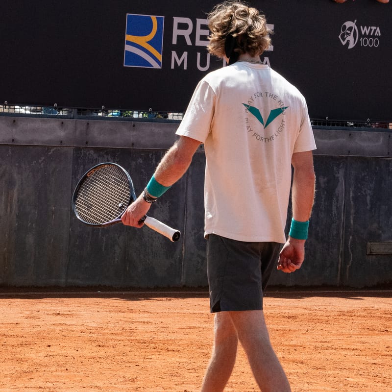 Andrey Rublev in Rome 2024