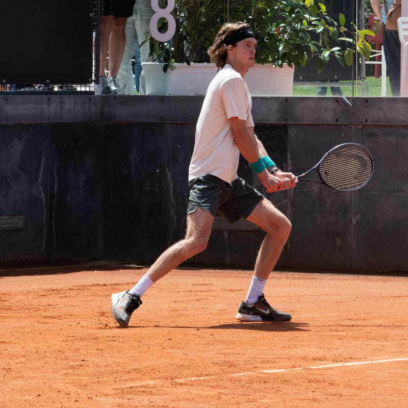 Andrey Rublev in Rome 2024