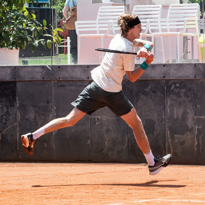 Andrey Rublev in Rome 2024