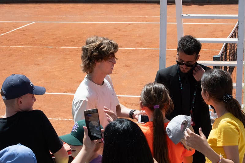 Andrey Rublev in Rome 2024