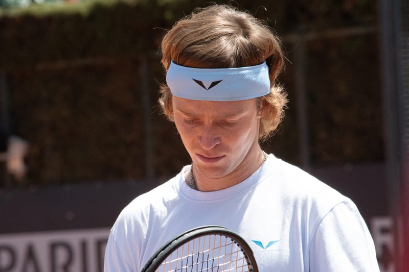 Andrey Rublev in Rome 2024