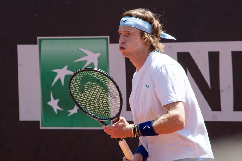 Andrey Rublev in Rome 2024