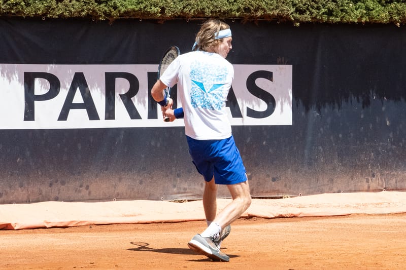 Andrey Rublev in Rome 2024