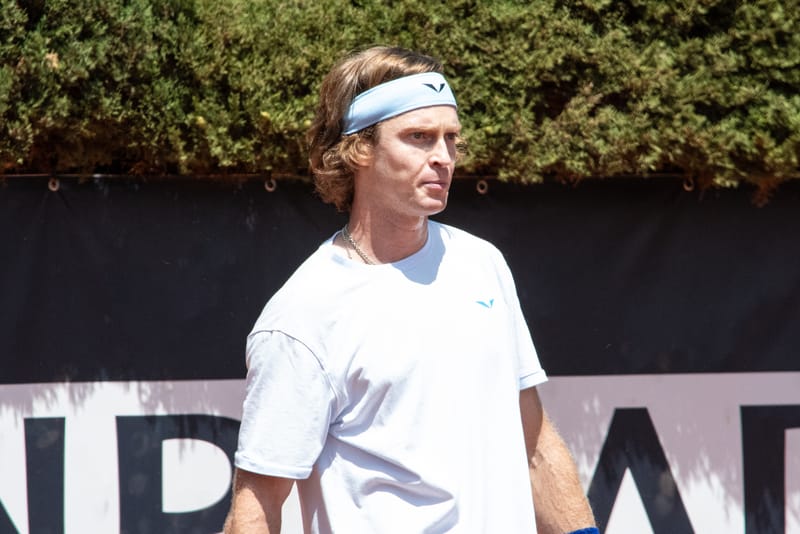 Andrey Rublev in Rome 2024