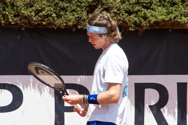 Andrey Rublev in Rome 2024
