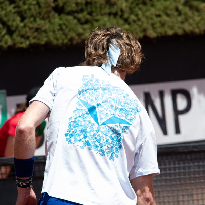 Andrey Rublev in Rome 2024