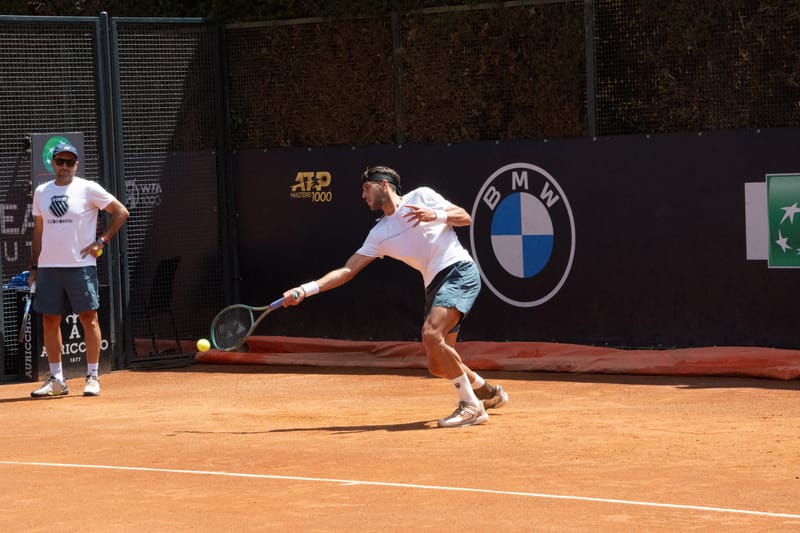 Andrey Rublev in Rome 2024