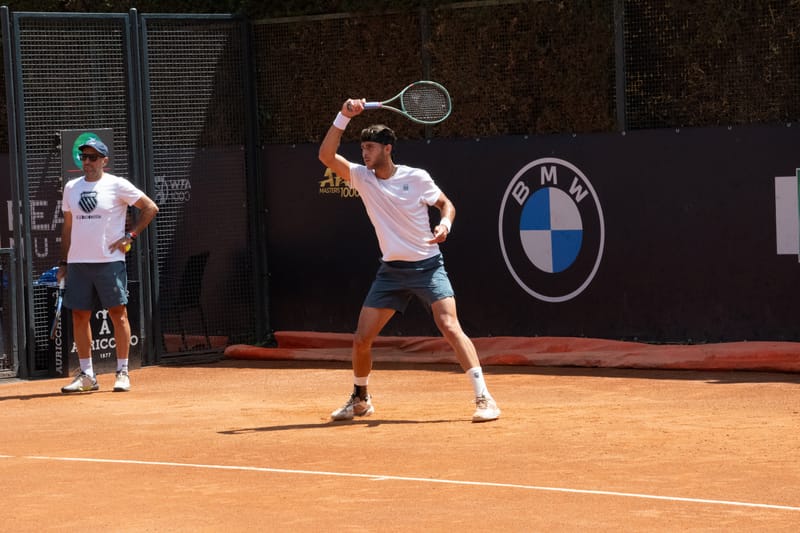 Andrey Rublev in Rome 2024