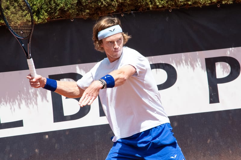 Andrey Rublev in Rome 2024