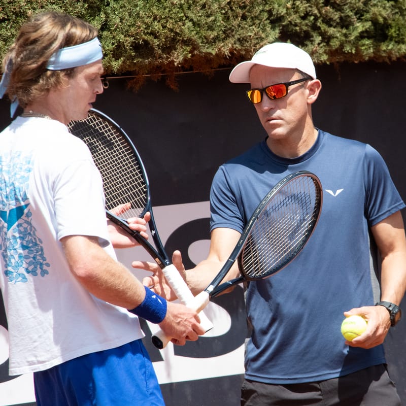 Andrey Rublev in Rome 2024
