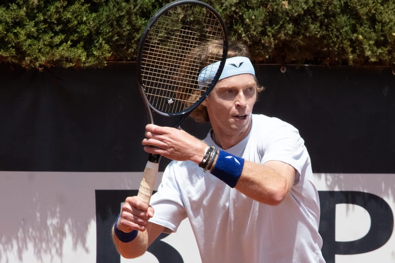 Andrey Rublev in Rome 2024