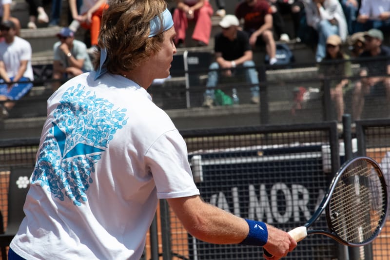 Andrey Rublev in Rome 2024