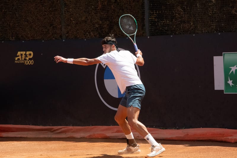 Andrey Rublev in Rome 2024