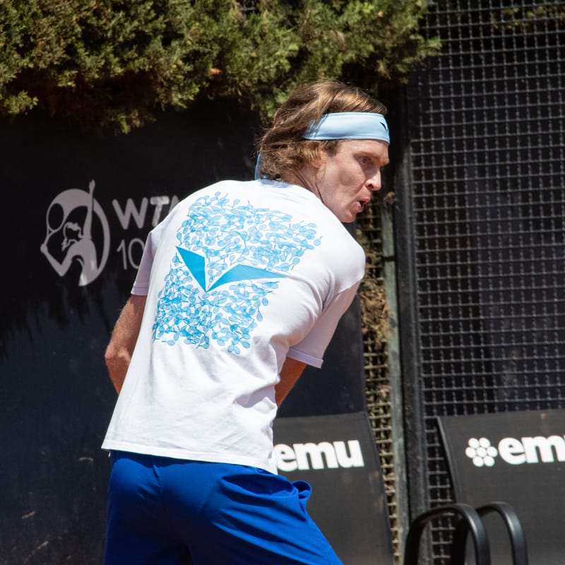Andrey Rublev in Rome 2024