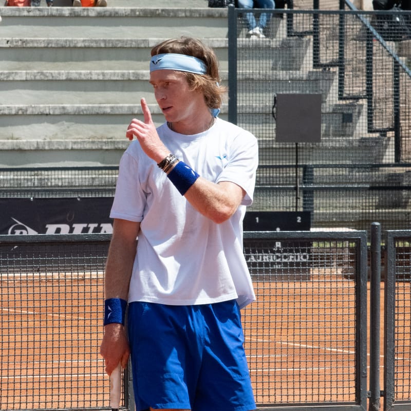 Andrey Rublev in Rome 2024
