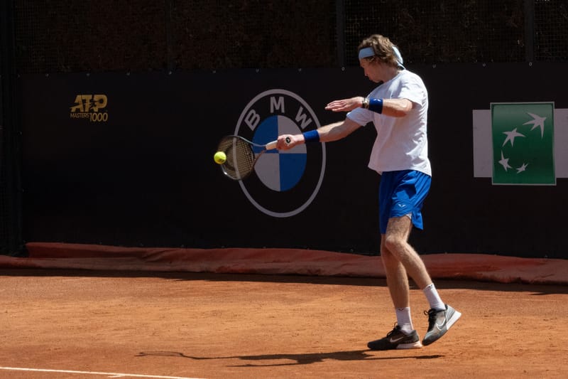 Andrey Rublev in Rome 2024