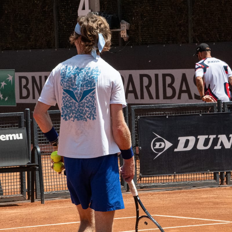 Andrey Rublev in Rome 2024
