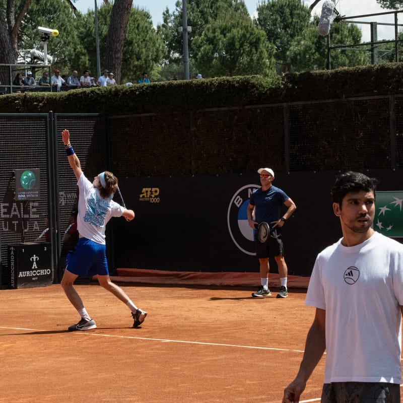 Andrey Rublev in Rome 2024