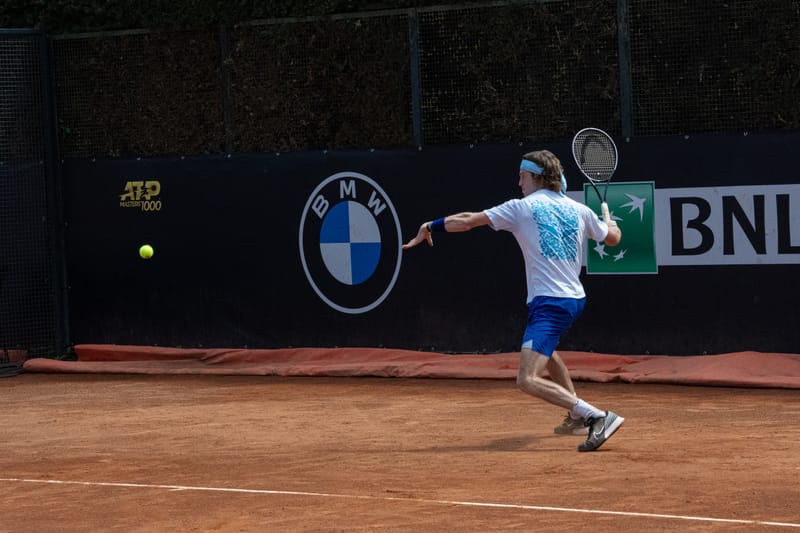 Andrey Rublev in Rome 2024