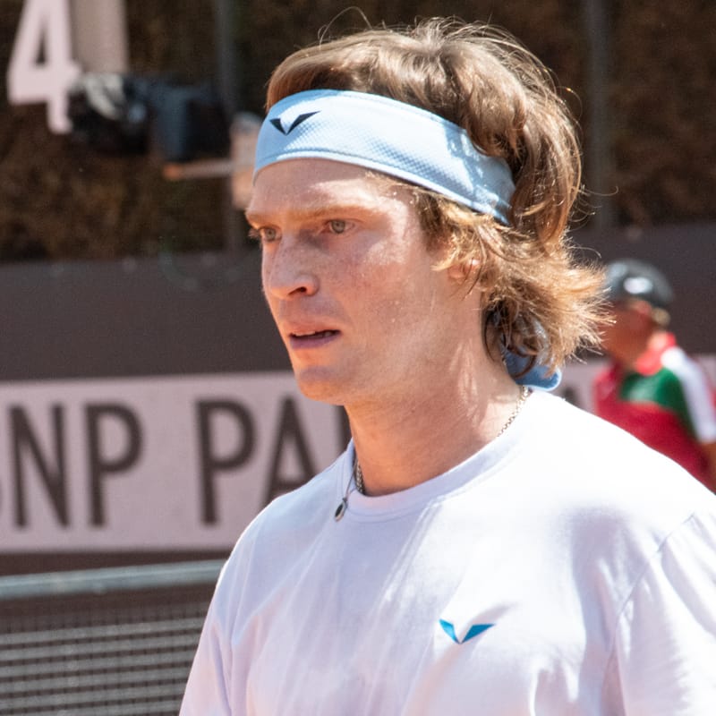 Andrey Rublev in Rome 2024