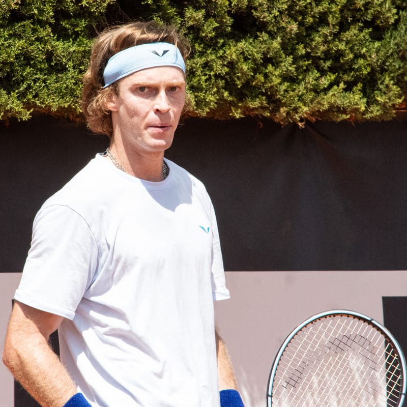 Andrey Rublev in Rome 2024