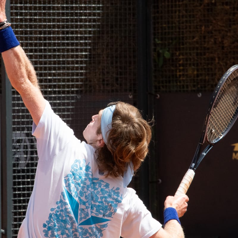 Andrey Rublev in Rome 2024