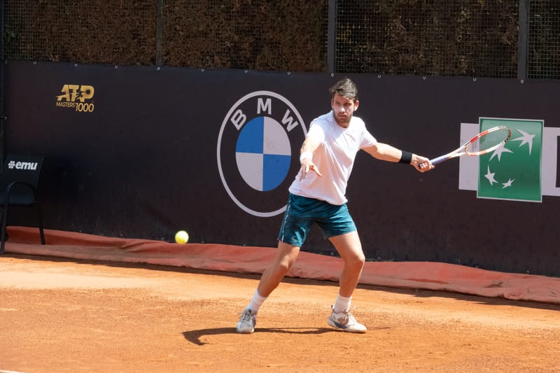 Andrey Rublev in Rome 2024