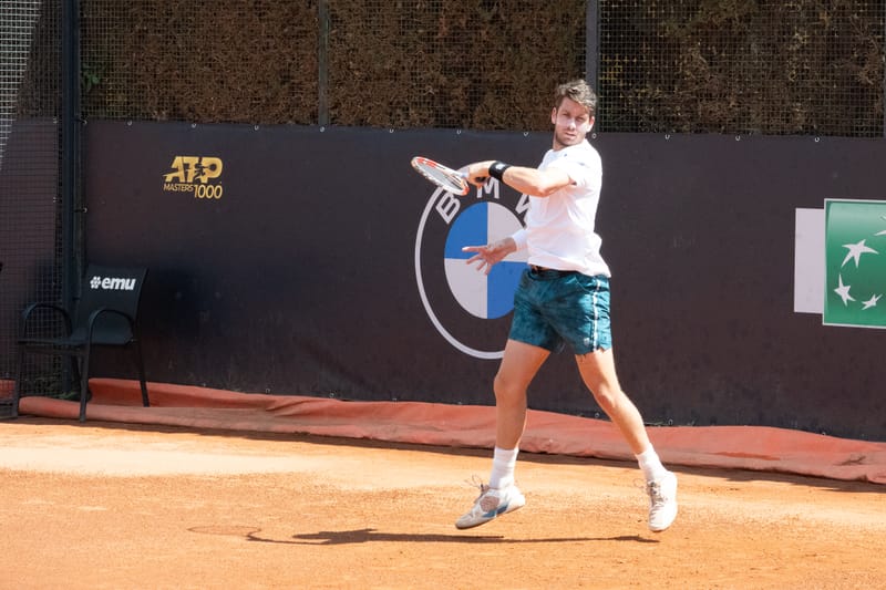 Andrey Rublev in Rome 2024