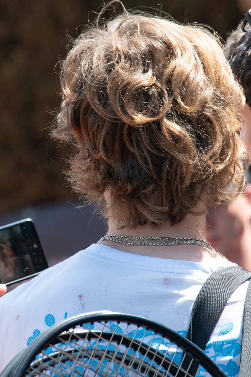 Andrey Rublev in Rome 2024