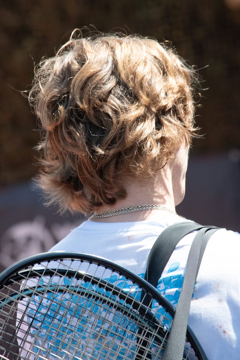 Andrey Rublev in Rome 2024