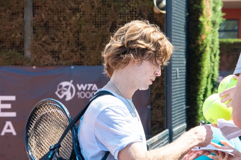 Andrey Rublev in Rome 2024